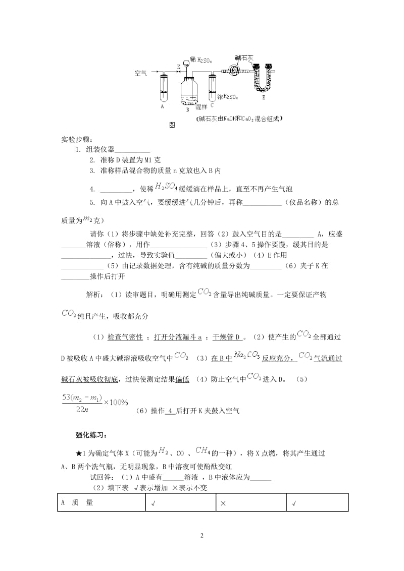 【化学】竞赛专题辅导9： 综合实验_第2页