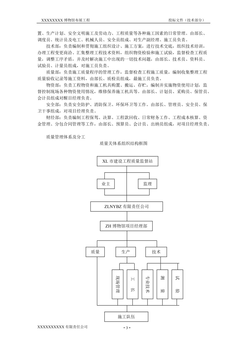 博物馆陈列布展工程施工方案_第3页