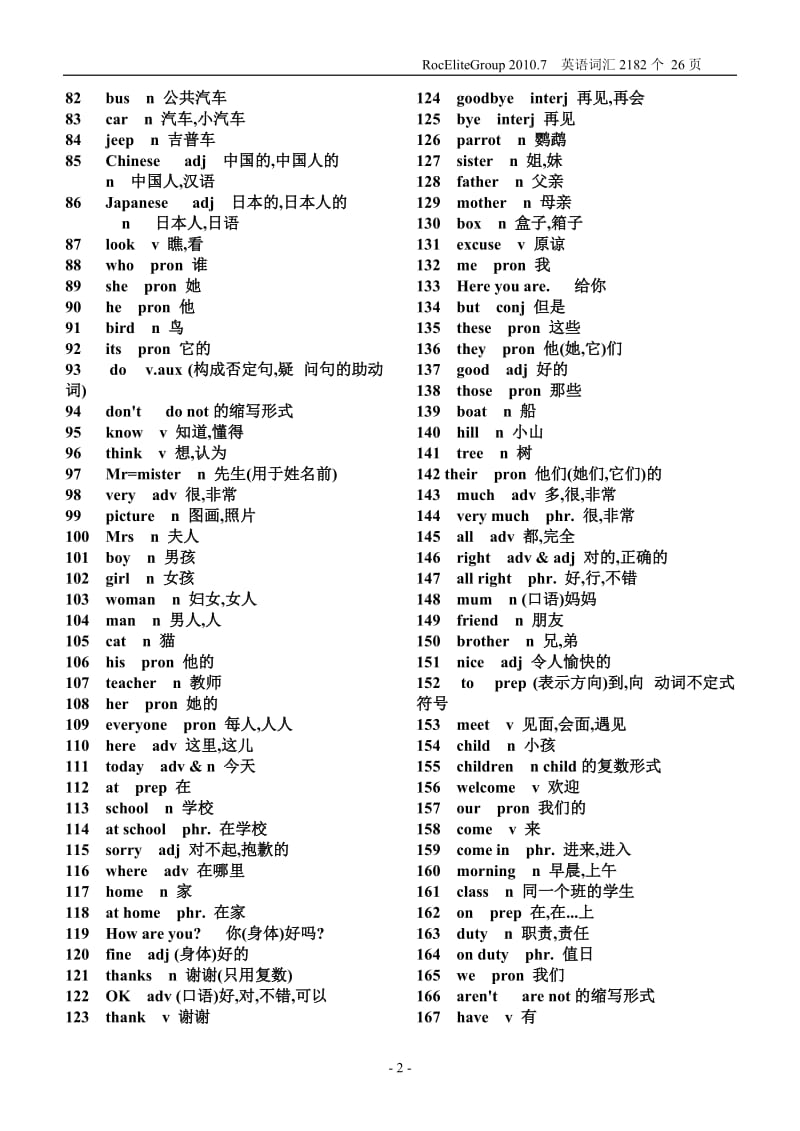 初一到初三全英语单词表[1]_第2页