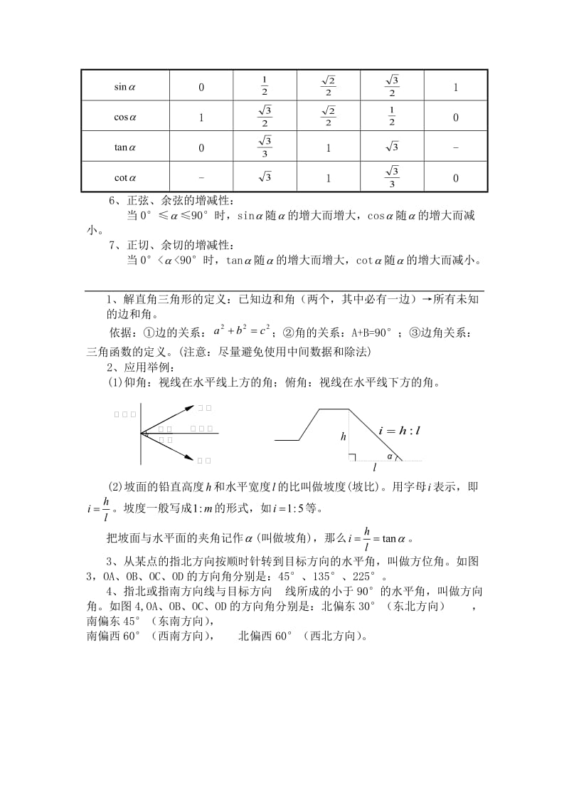 三角函数定义及三角函数公式大全_第2页