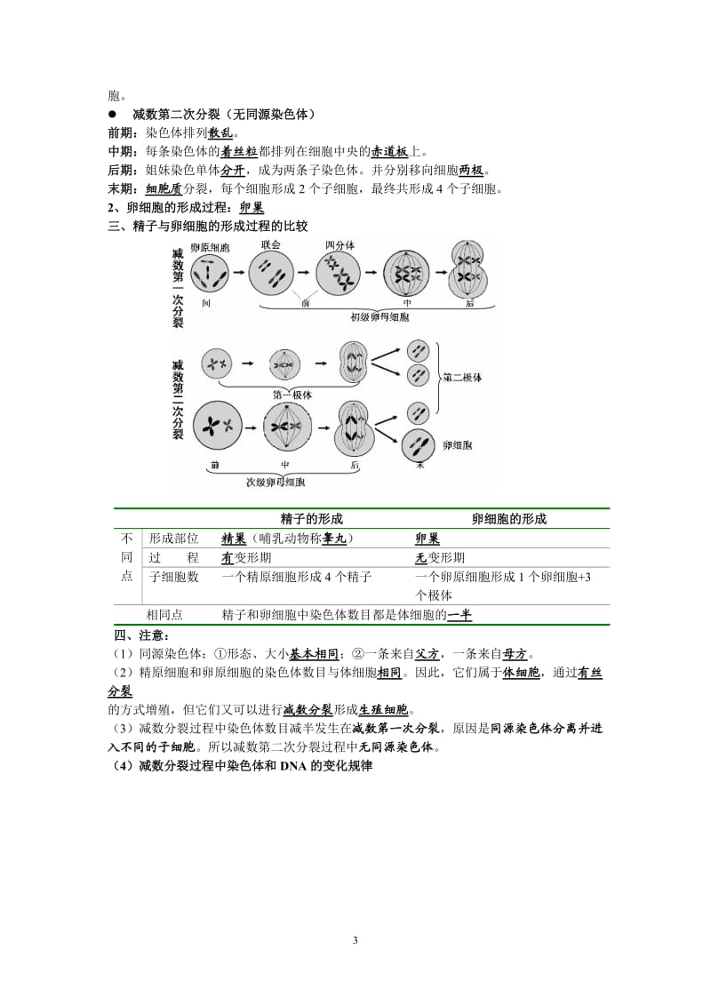 高中生物必修二知识点总结(最全版)_第3页