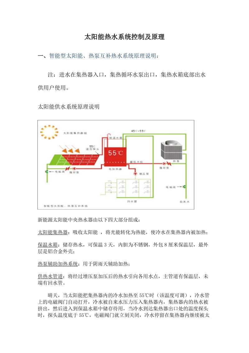 太阳能热水系统控制及原理.._第1页