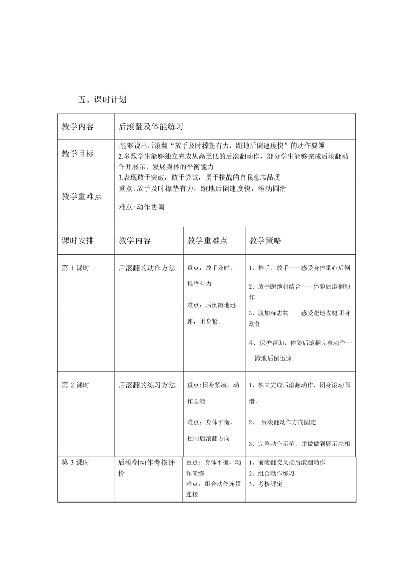 后滚翻教学设计_第2页