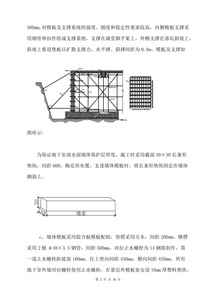 剪力墙模板施工方案_第3页