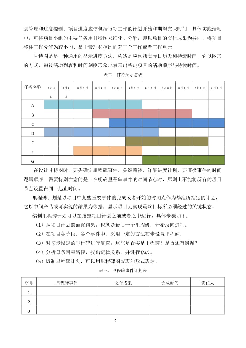 如何写《项目策划书》_第2页