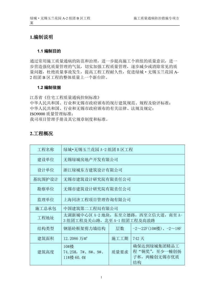 施工质量通病防治措施专项方案_第1页