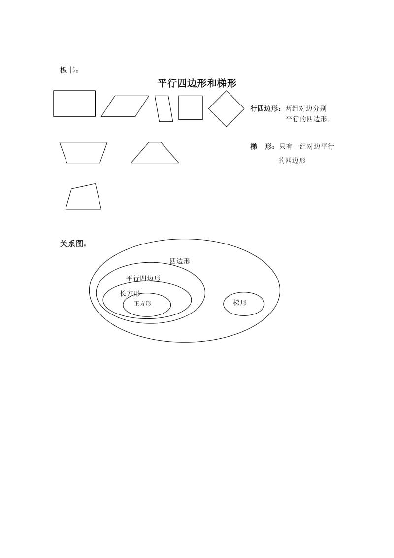 四年级上册数学平行四边形和梯形教案_第3页