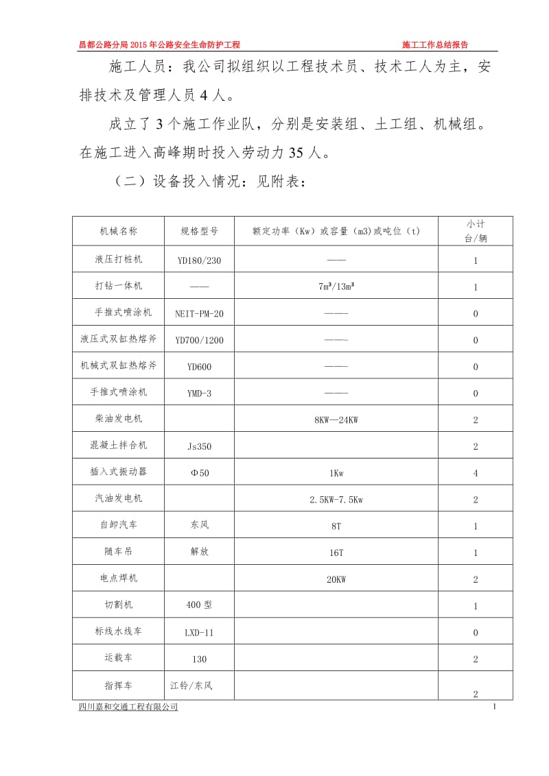 交通安全设施施工总结_第2页