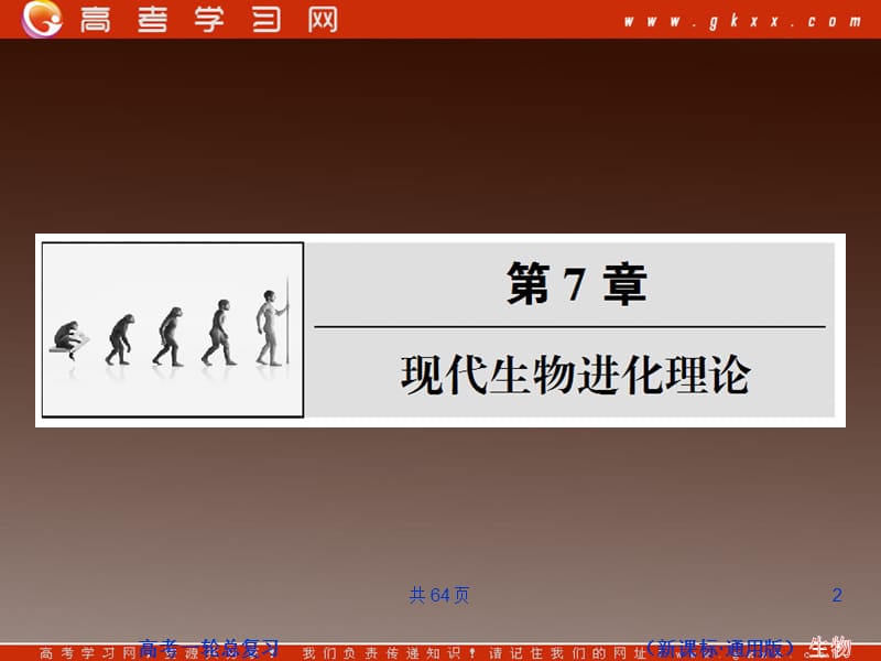 高考生物一轮复习变式训练：《现代生物进化理论》课件（人教版必修二）_第2页