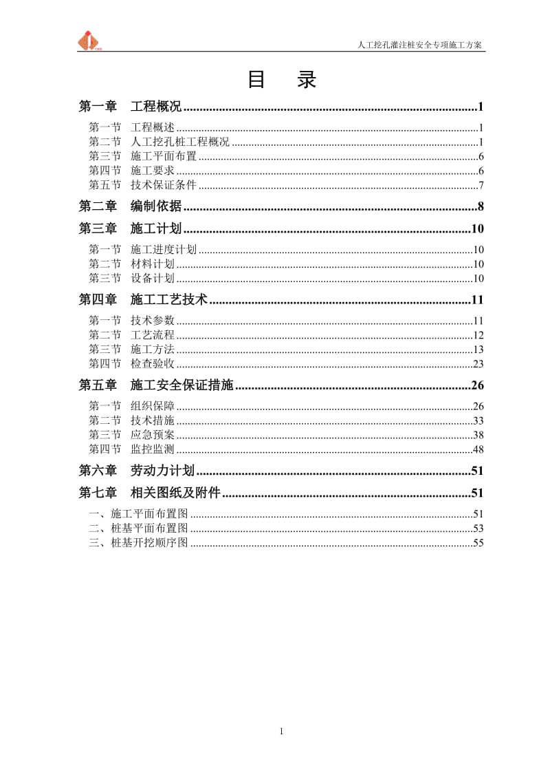 人工挖孔灌注桩专项施工方案_第2页