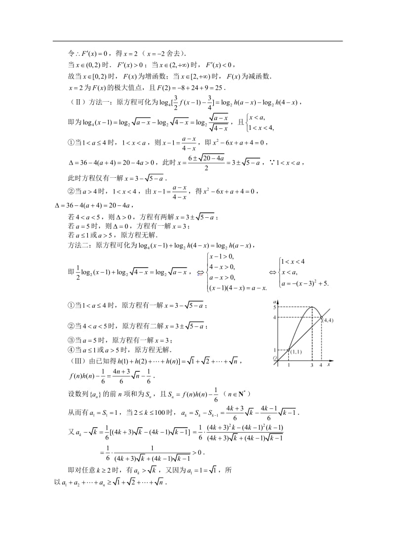 函数与导数经典例题--高考压轴题(含答案)_第3页