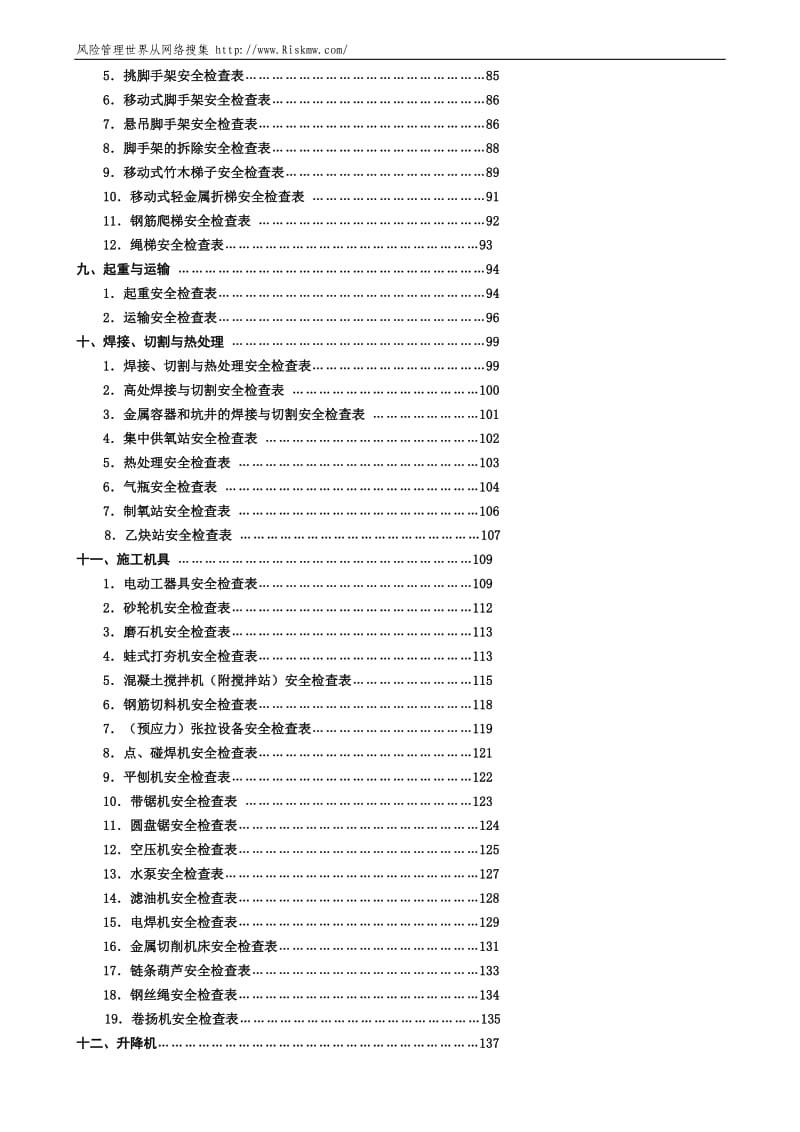 施工现场安全检查表_第2页