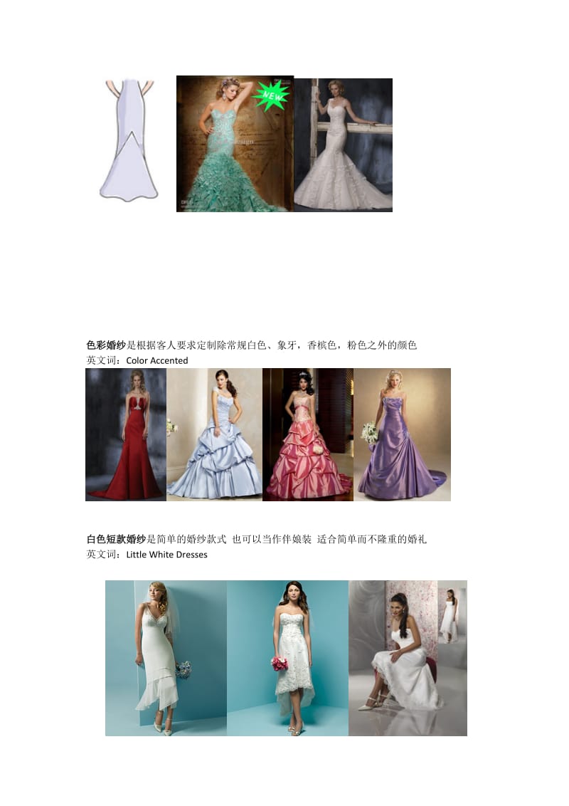 婚纱礼服产品属性全面解析_第3页