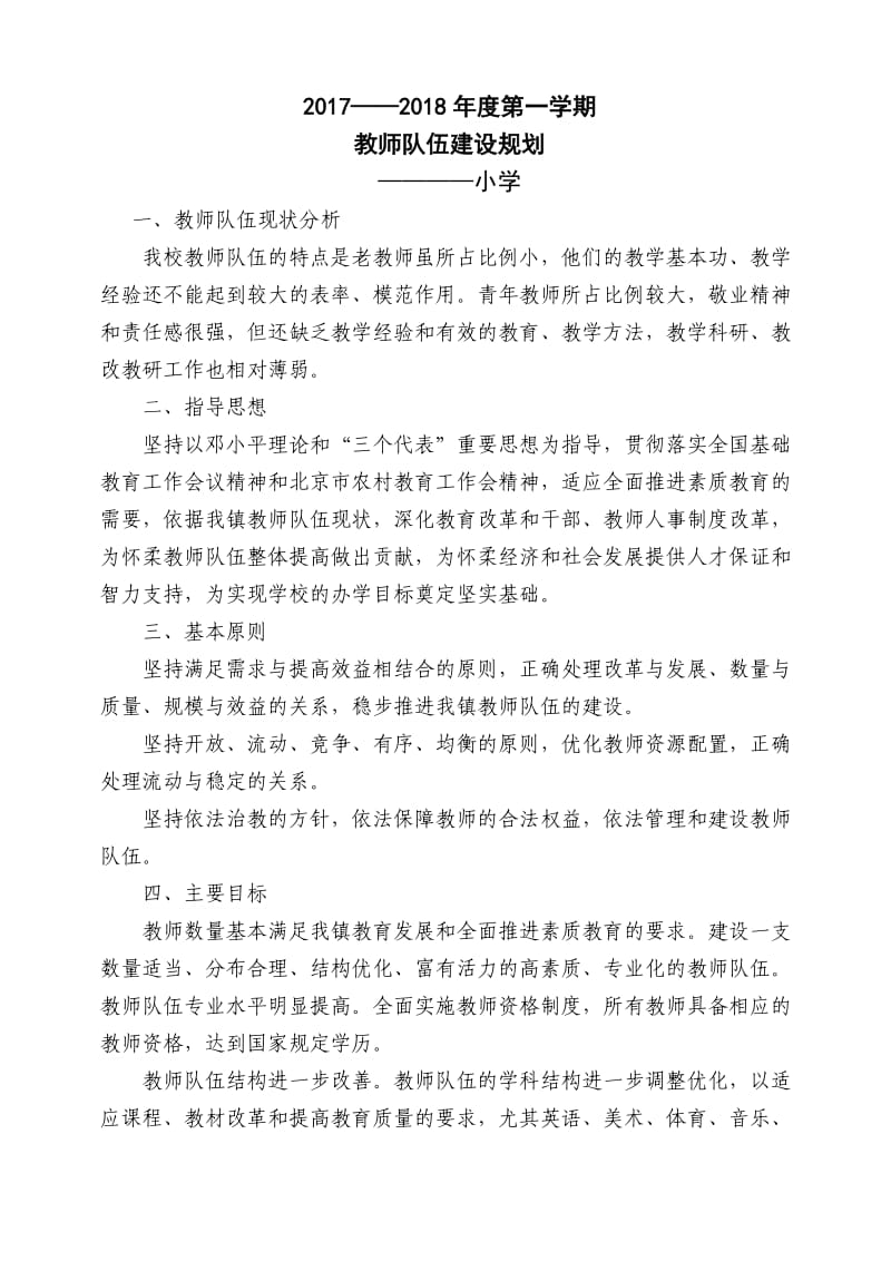 教师队伍建设规划_第1页