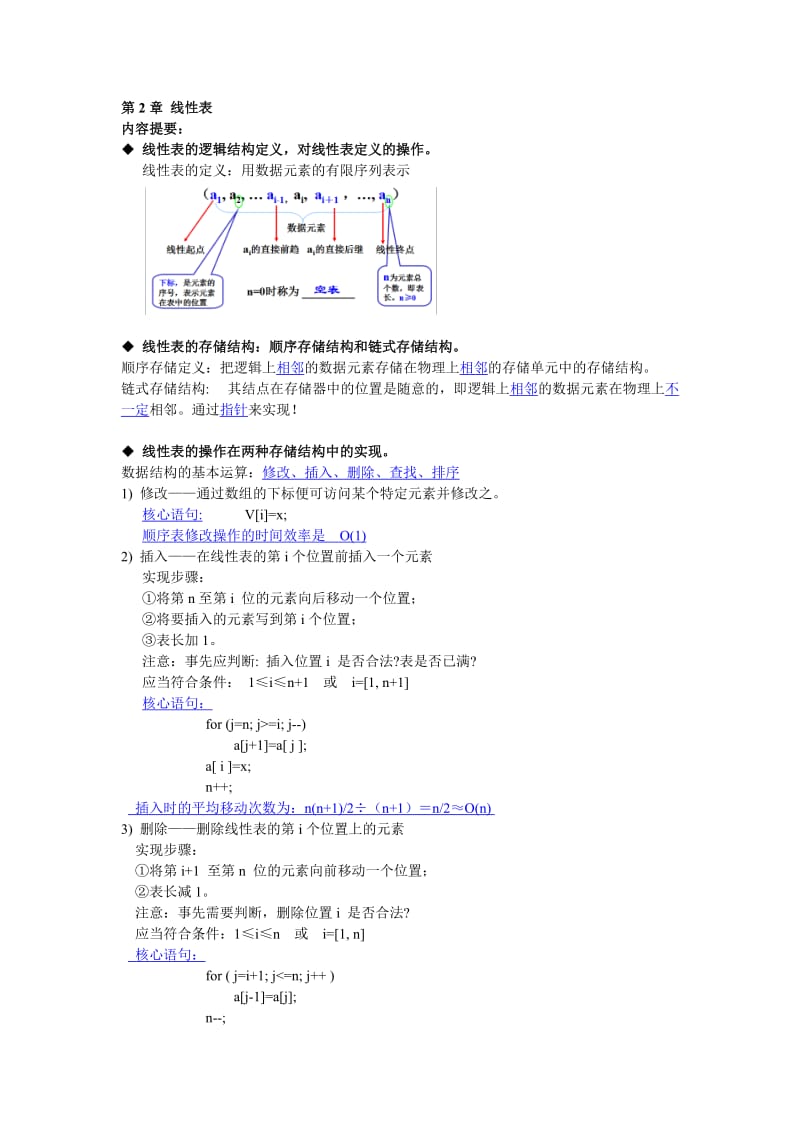 数据结构知识点全面总结—精华版_第2页