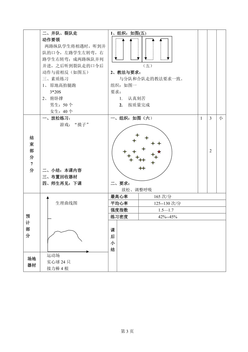 七年级体育与健康教案全册_第3页