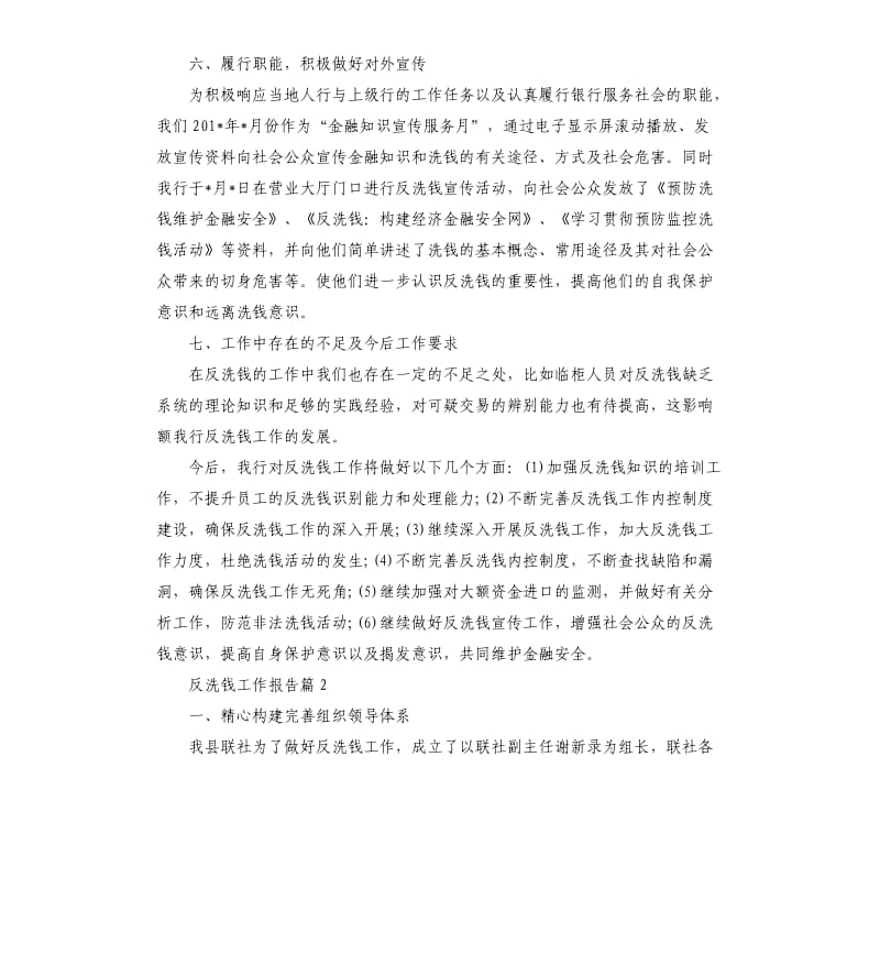 反洗钱工作报告.docx_第2页