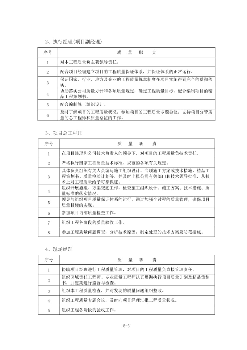 建筑工程质量保证体系及质量保证措施总结_第3页