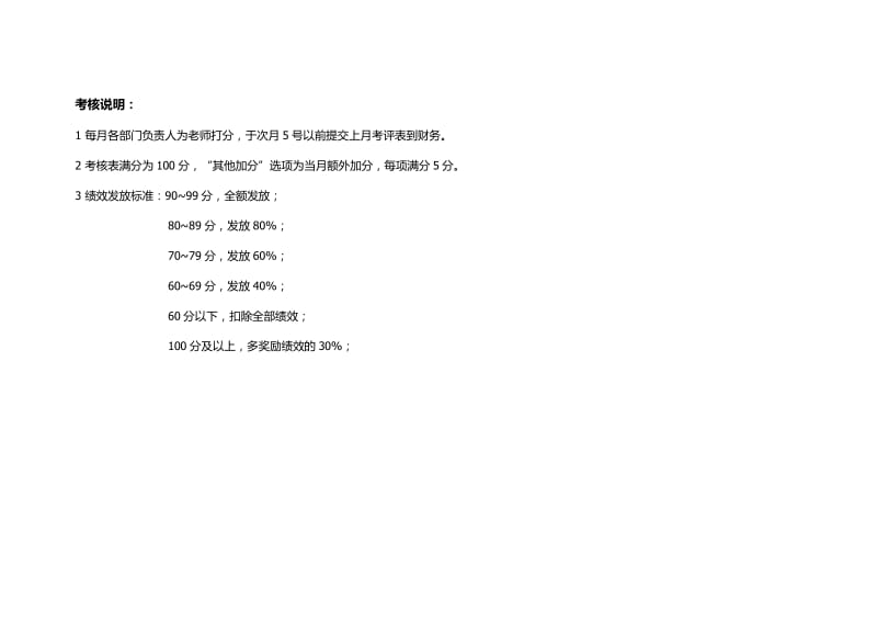 教学部绩效考核方案_第3页