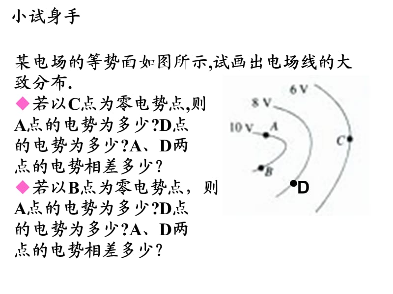 高中物理《电势差》课件一（7张PPT）_第2页