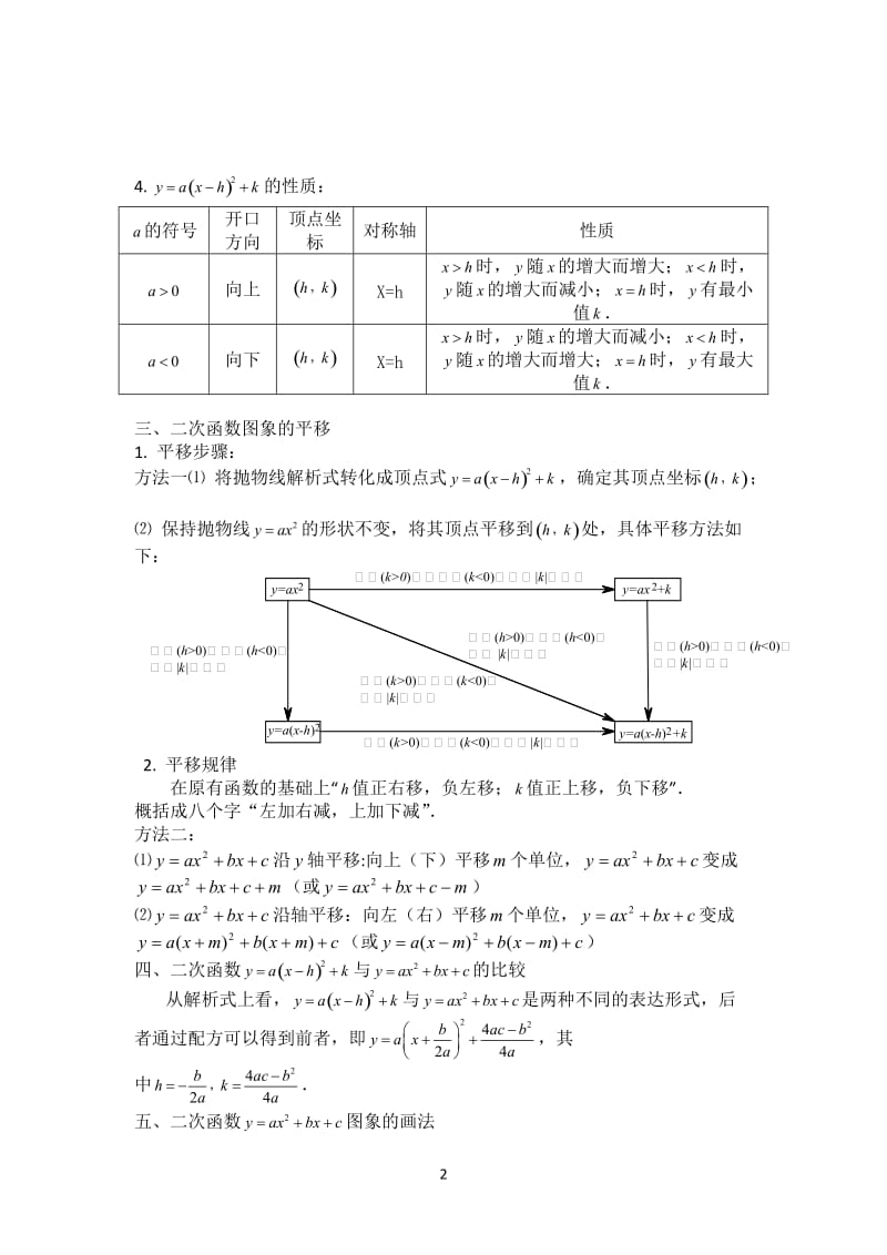 2017新浙教版九年级上册知识点_第2页