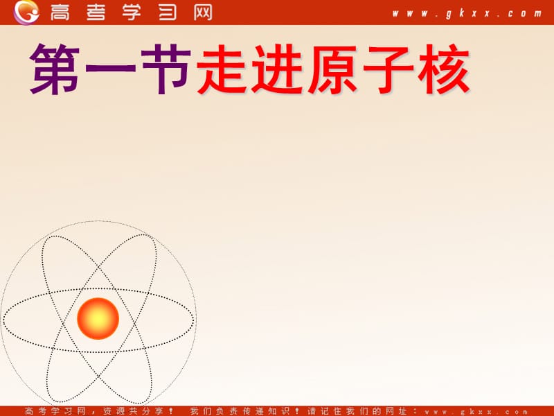 高中物理《走进原子核》课件1（46张PPT）_第1页
