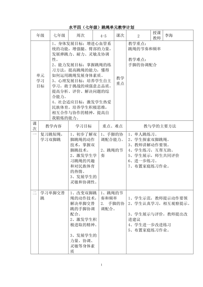 一分钟跳绳教案_第1页