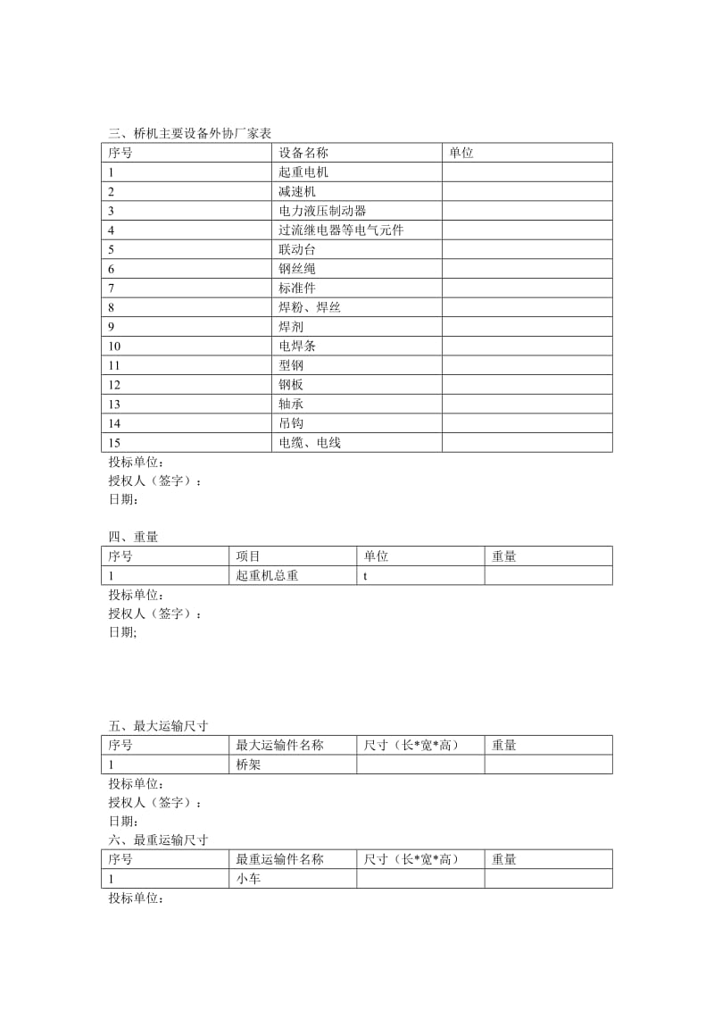 起重机投标函件_第3页