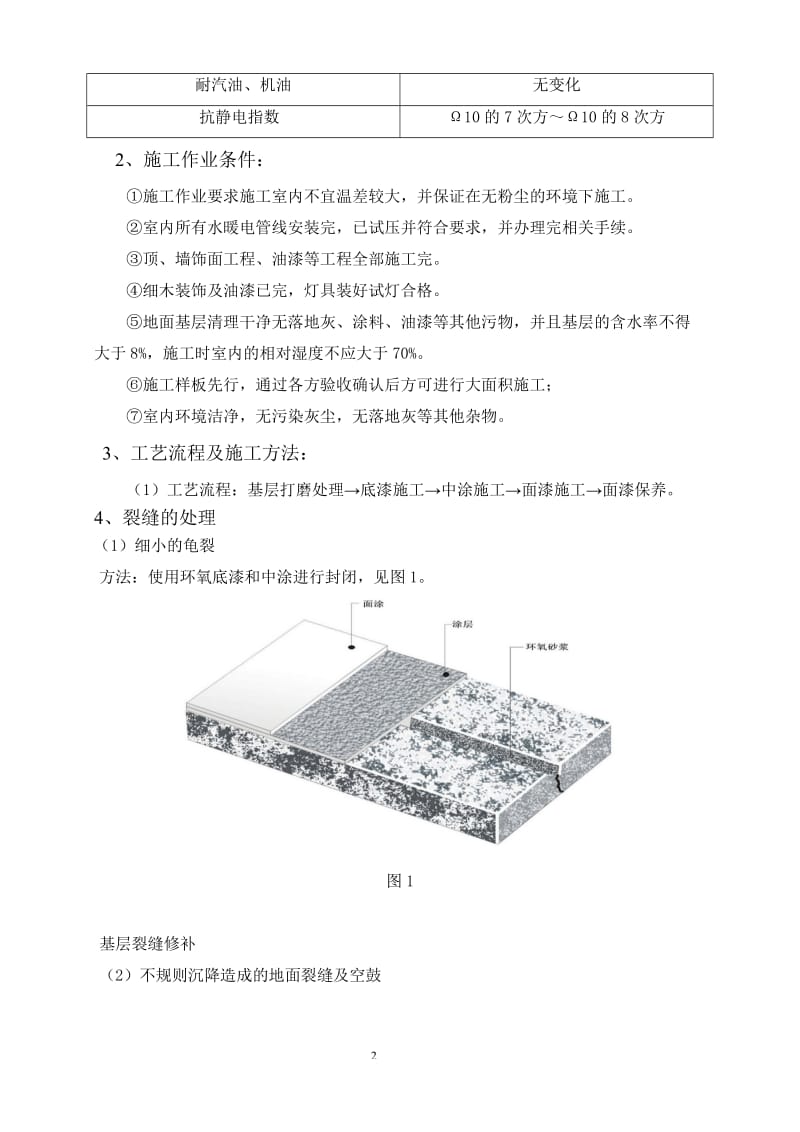 环氧树脂自流平地面施工方案_第2页