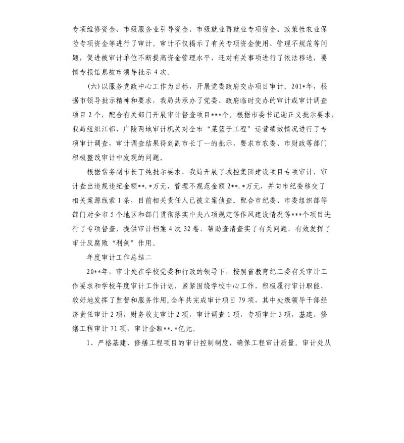 年度审计工作总结.docx_第3页