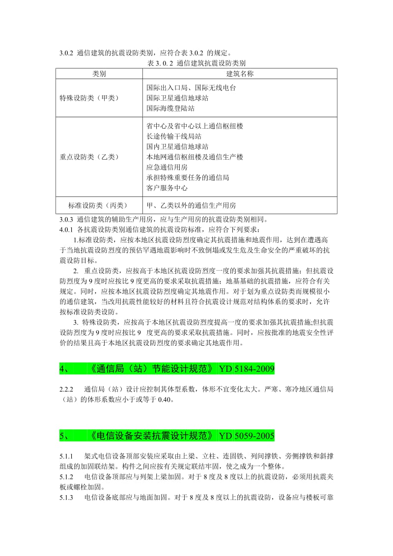 通信工程建设常用规范强制性条文汇编-公共部分_第3页