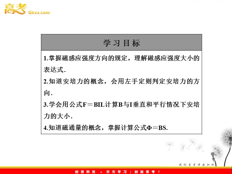 高二物理同步课件：3-3《探究安培力 》（粤教选修3-1）_第3页