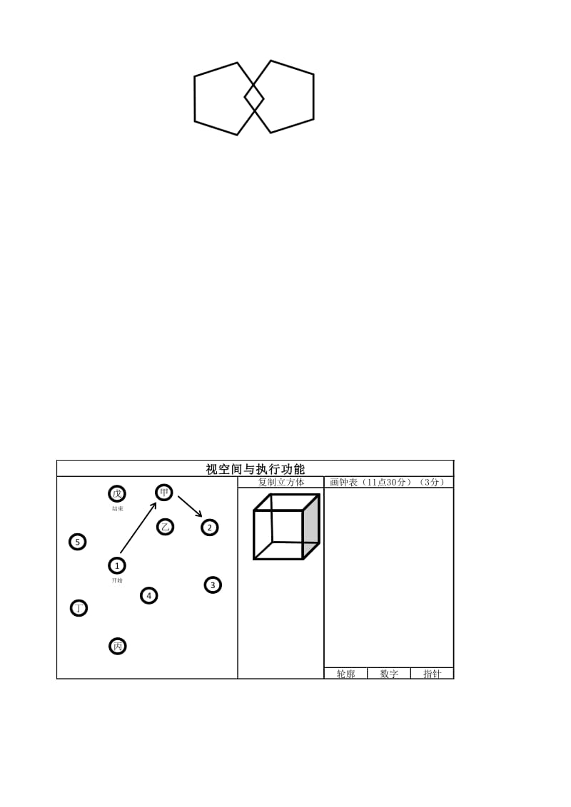 认知状态评价量表(MMSE量表)_第2页