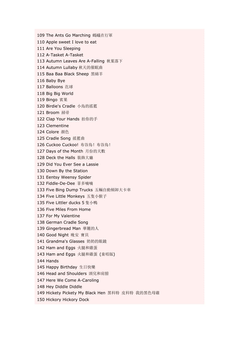 160多首英语儿歌的下载地址_第3页