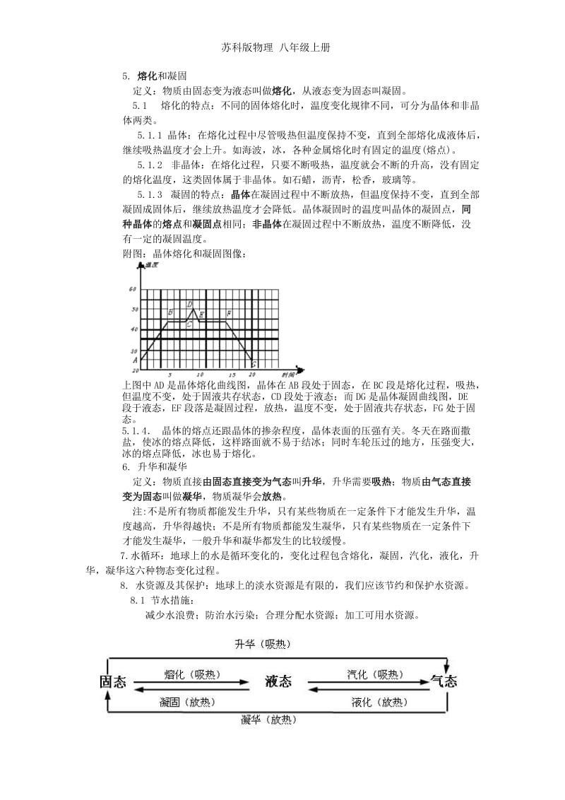 (苏科版)江苏物理-8年级上册知识点完全整理_第3页