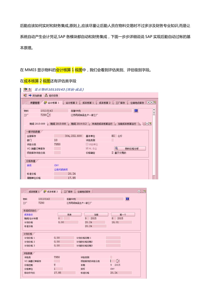 YR-MM-物料移动类型和自动记帐科目设置-_第1页