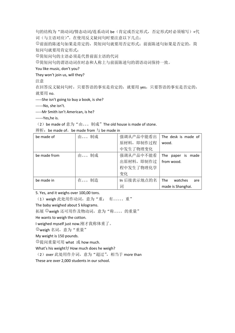 8Aunit3教材知识点全解_第3页