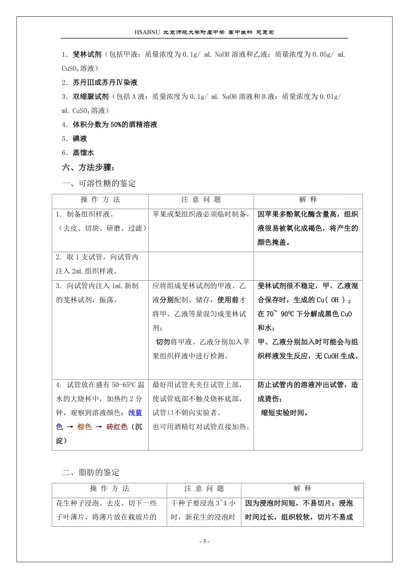 2018-高考生物实验归纳汇总大全_第3页