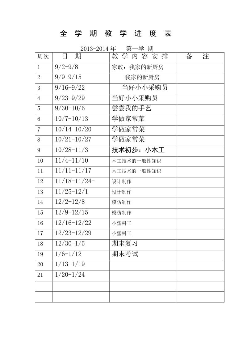 苏教版五年级上册劳动与技术教案_第3页