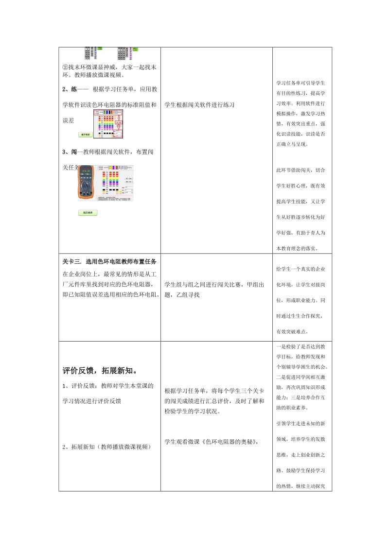 色环电阻的识别教学设计方案模板_第3页