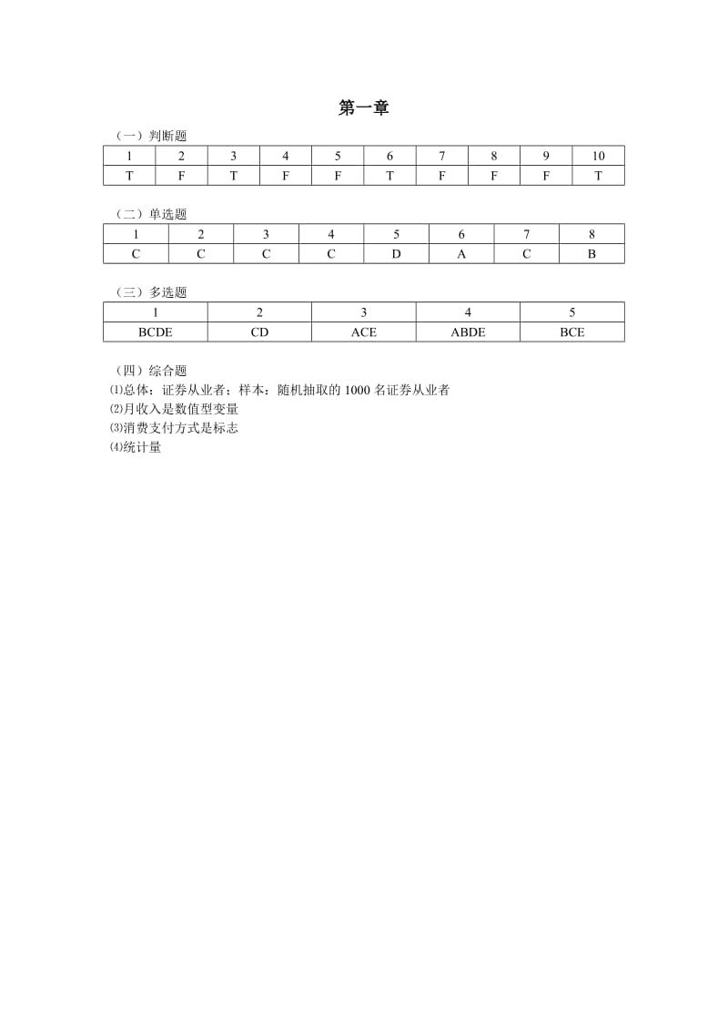 统计学颜泳红郑贵华版课后答案(2012.10修改)_第1页