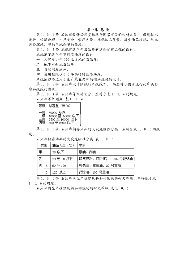 石油库设计规范_第1页