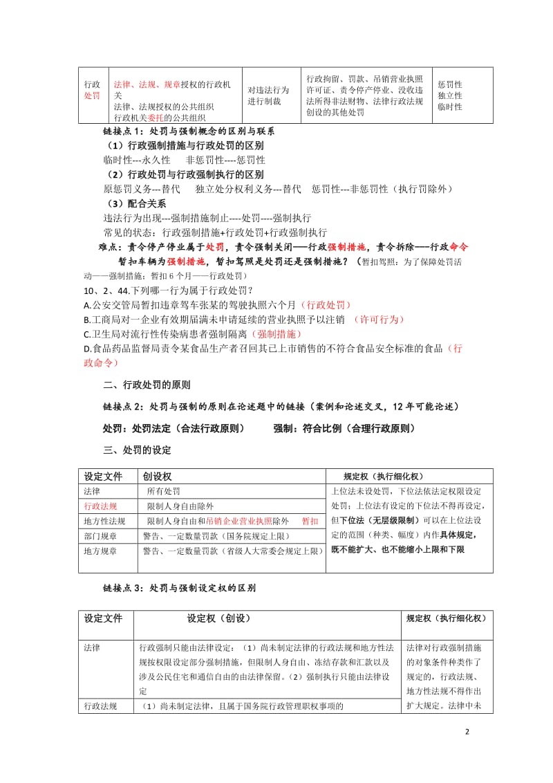 行政强制法与行政处罚法的衔接_第2页