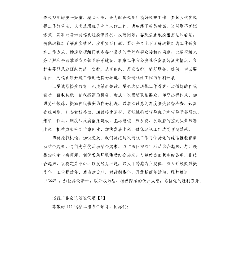 巡视工作会议演说词.docx_第2页