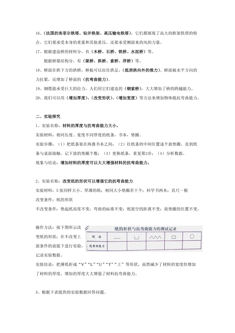 科学六年级上册第二单元复习资料_第2页