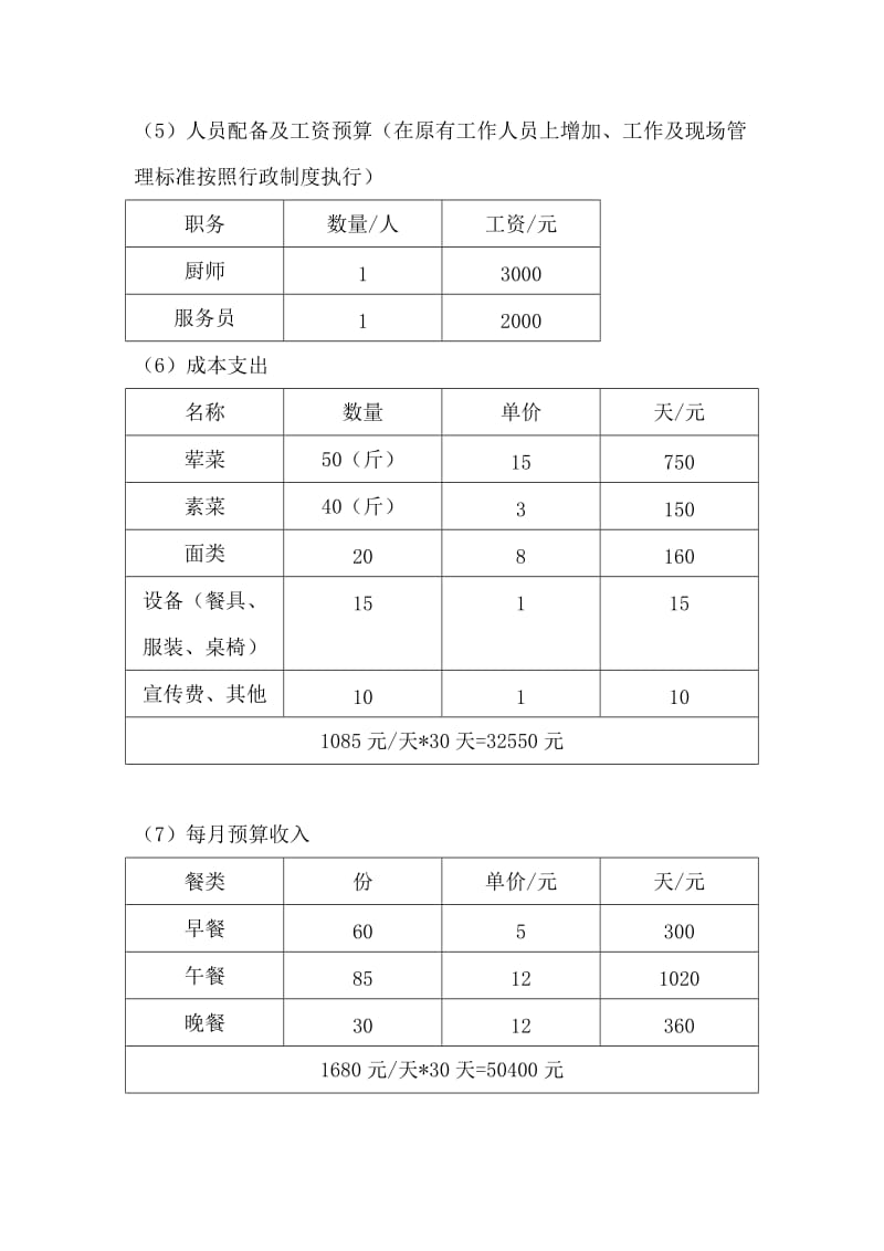 食堂对外经营方案_第3页