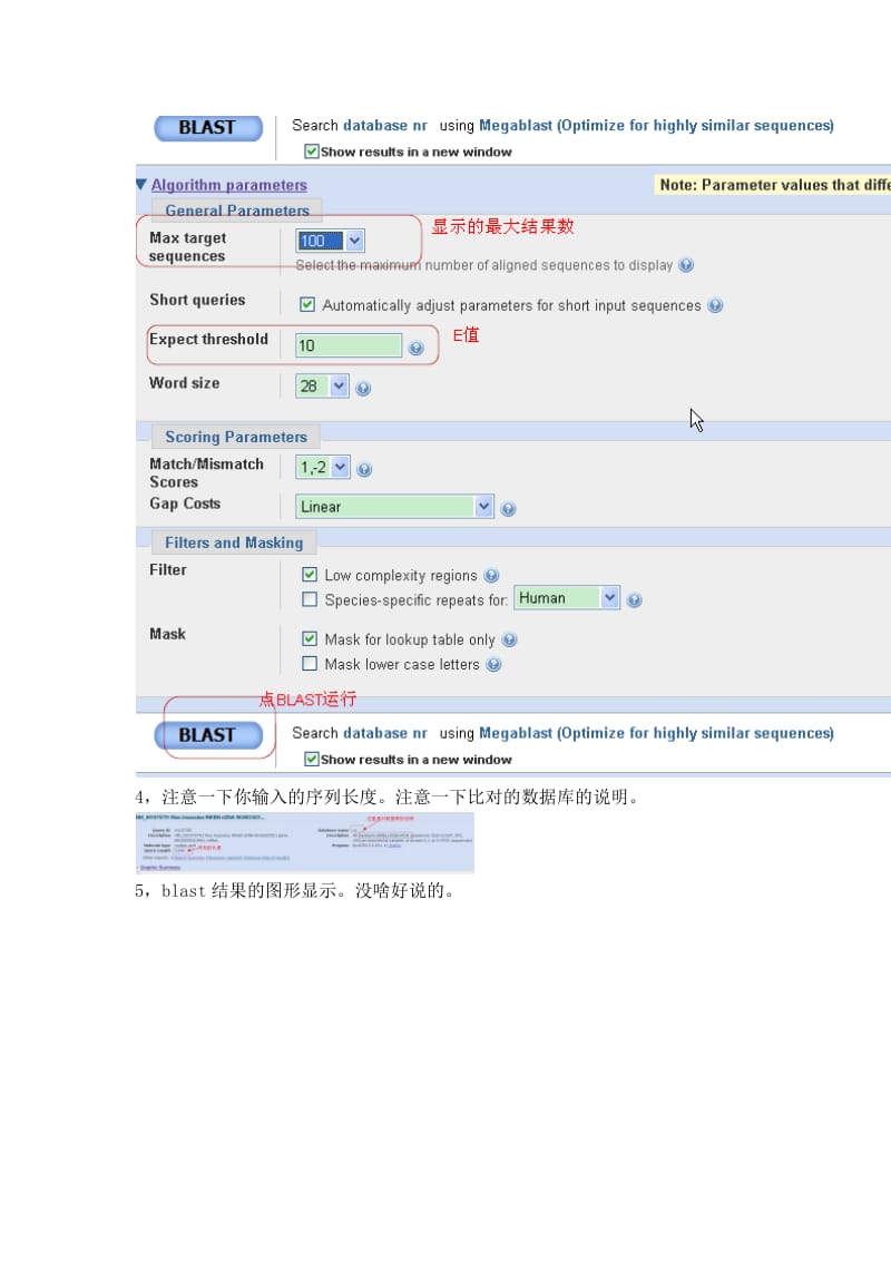 NCBI在线BLAST使用方法与结果详解_第3页