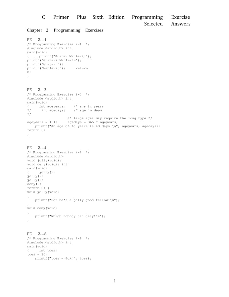 C-Primer-Plus第6版编程练习答案(已下载)_第1页