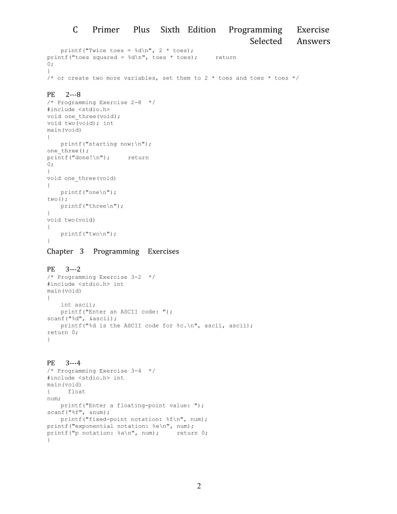 C-Primer-Plus第6版编程练习答案(已下载)_第2页