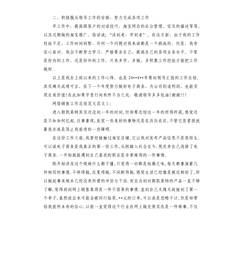 网络销售工作总结.docx_第3页